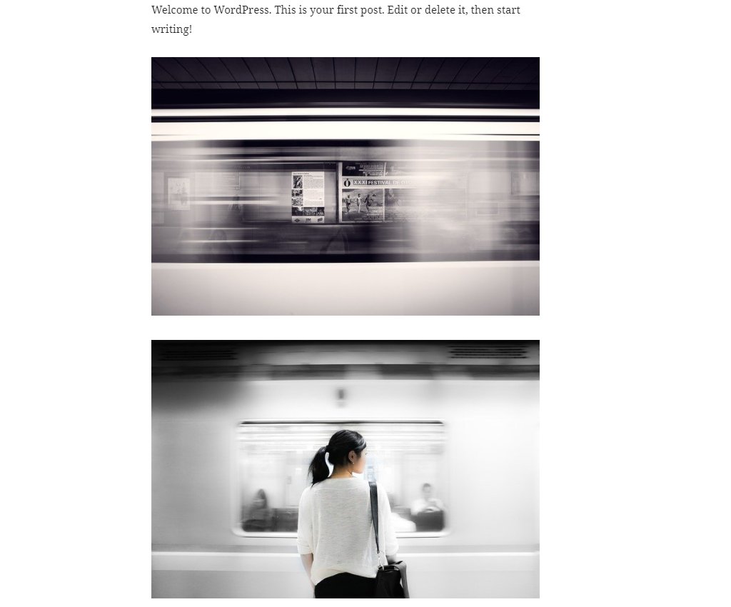 如何在文章中一次插入多張圖片