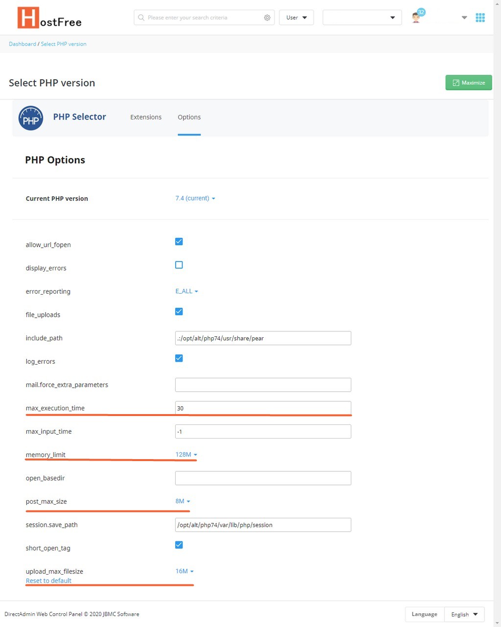 WordPress 虛擬主機環境設定