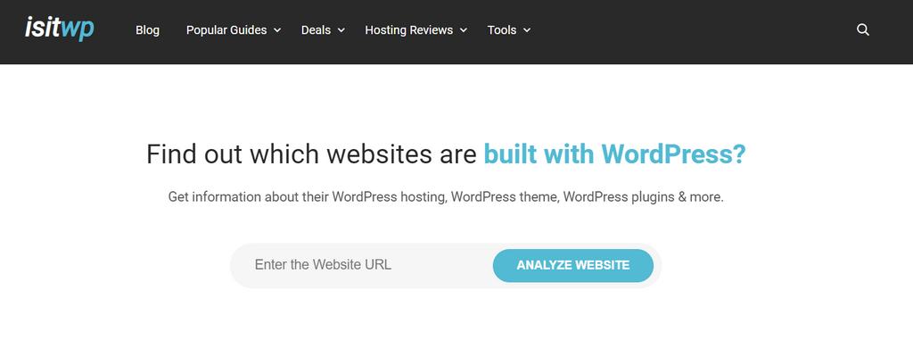 如何知道網站正在使用的主題