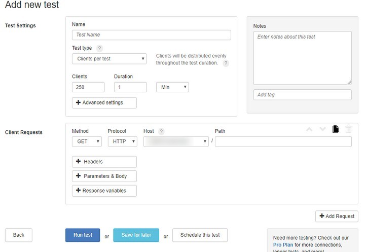 Loader.io | 測試一下你的主機到底可以承受多大的瞬間流量