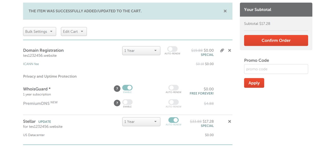 確認好服務就可以直接結帳。