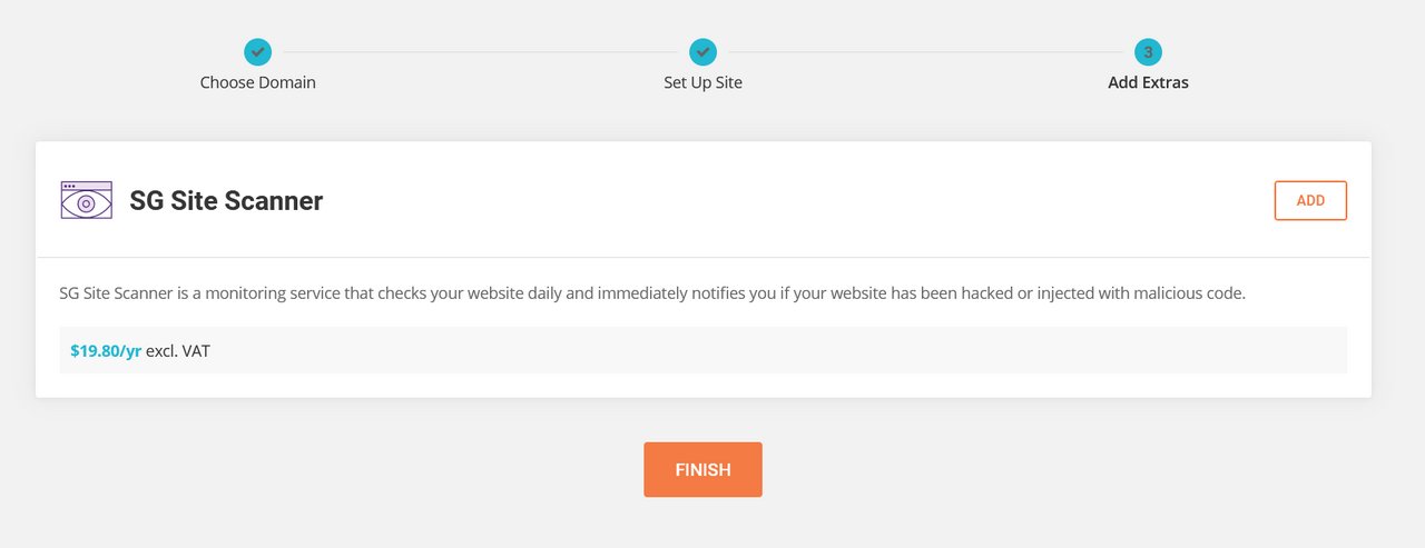 Siteground 的加值服務：SG Site Scanner