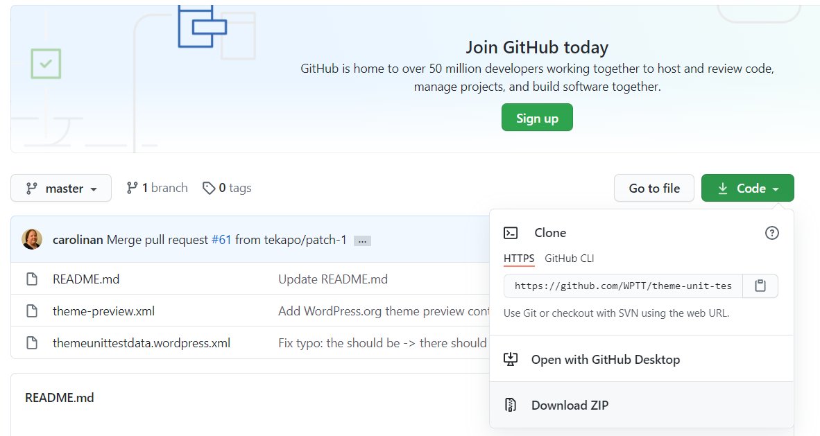 如何建立WordPress測試網站內容