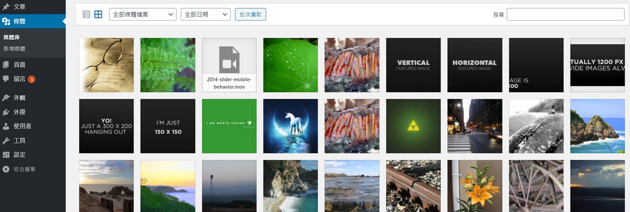 如何建立WordPress測試網站內容