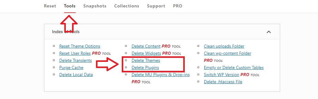 快速重置你的 WordP